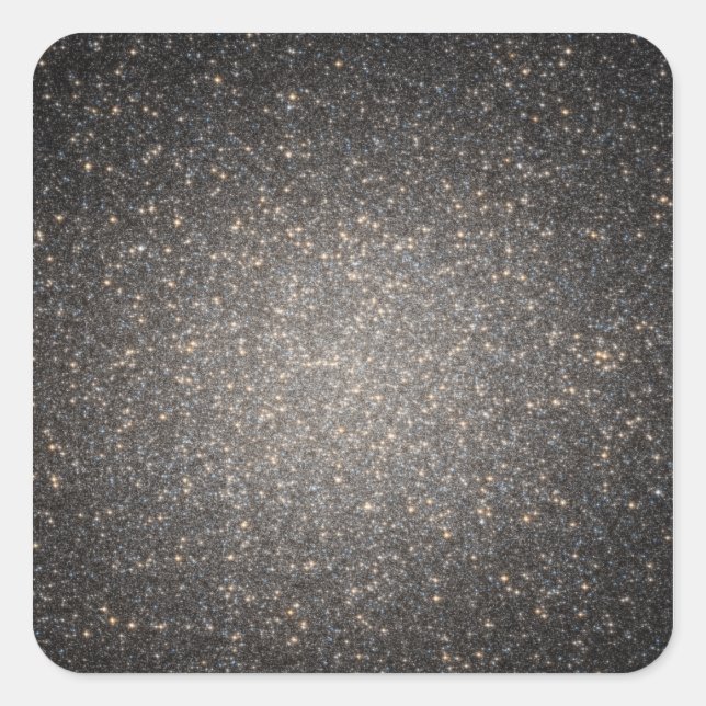 Adesivo Quadrado O núcleo do cluster globular Omega Centauri (Frente)