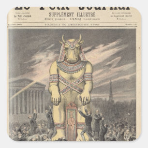 ADESIVO QUADRADO O OURO