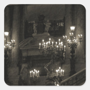 Adesivo Quadrado O Palais Garnier Paris France