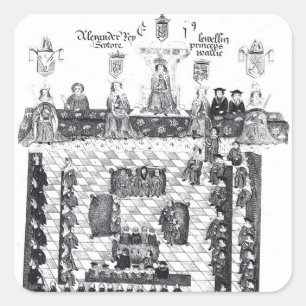 Adesivo Quadrado O Parlamento de Edward I