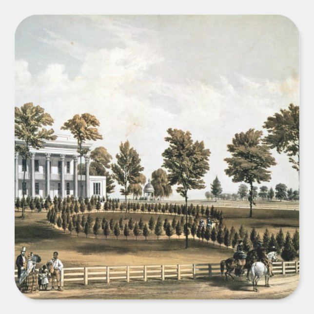 Adesivo Quadrado O Patrimônio (Frente)