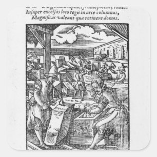 Adesivo Quadrado O pedra-cortador