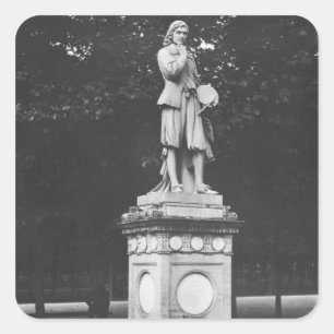 Adesivo Quadrado O pintor Eustache Le Sueur, 1853