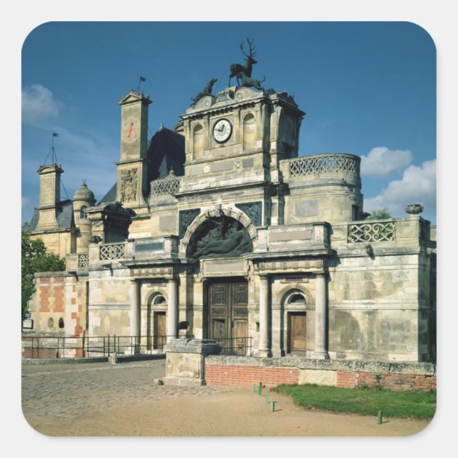 Adesivo Quadrado O porteiro (Frente)