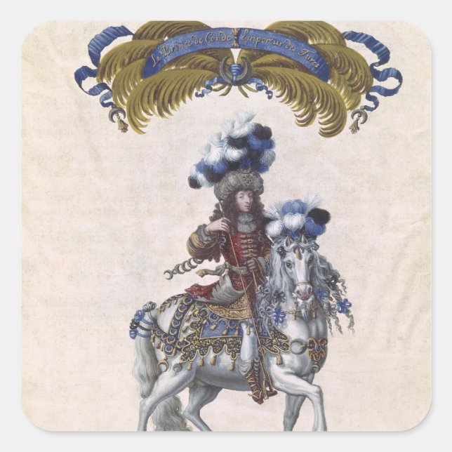 Adesivo Quadrado O Príncipe de Conde (Frente)