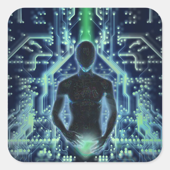 Adesivo Quadrado O Profeta 2014 (Frente)