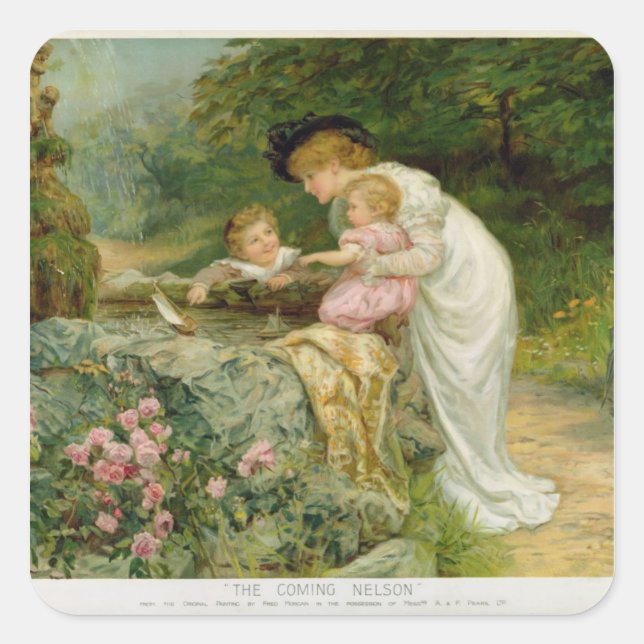 Adesivo Quadrado O Próximo Nelson, do Anual das Peras, 1901 (Frente)