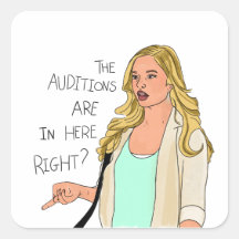 O próximo passo As audições estão aqui, certo?