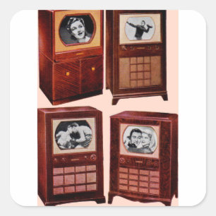 Adesivo Quadrado O que há na TV