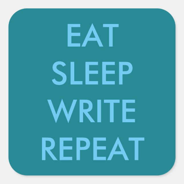 Adesivo Quadrado O que você faz? (Frente)