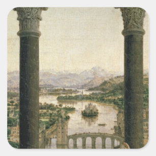 Adesivo Quadrado O Rolin Madonna, c.1435