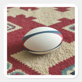 Adesivo Quadrado O "RUGby"