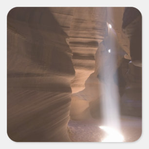 Adesivo Quadrado O saca-rolhas no Upper Antelope Canyon, Navajo