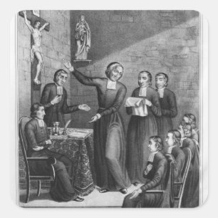 Adesivo Quadrado O Santo veneralvelmente Jean-Baptiste de La Salle
