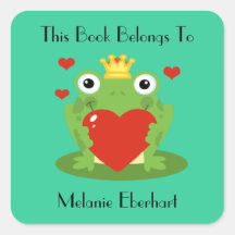 O Sapo Príncipe Bookplate