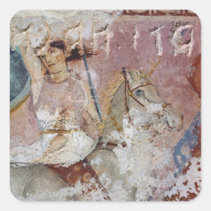 Adesivo Quadrado O sarcófago dos Amazons