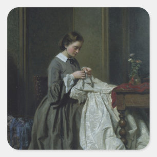 Adesivo Quadrado O Seamstress