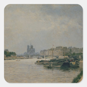 Adesivo Quadrado O Seine do Quai de la Rapee