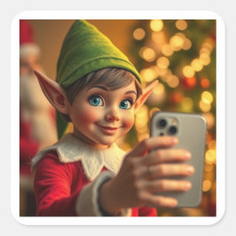 Adesivo Quadrado O "sELFie"