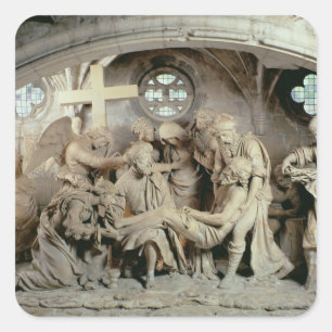 Adesivo Quadrado O Sepulchre da páscoa, 1554-64 (pedra)