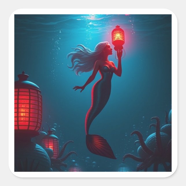 ADESIVO QUADRADO O "SIREN" (Frente)