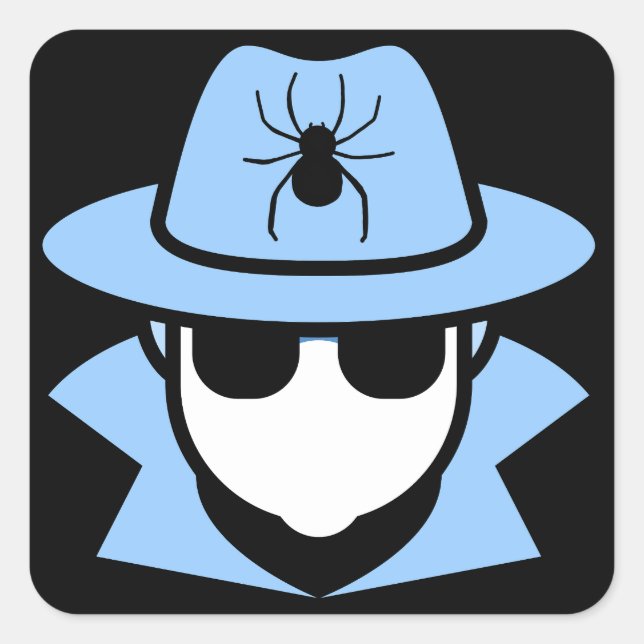 Adesivo Quadrado O "SPYder" (Frente)