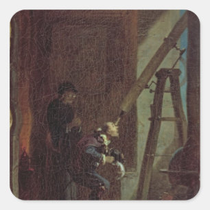 Adesivo Quadrado O Stargazer, c.1863