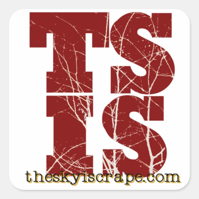 Adesivo Quadrado O Stickie (Frente)