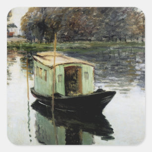 Adesivo Quadrado O Studio Boat