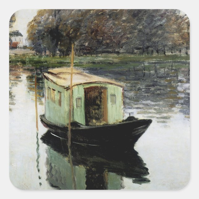Adesivo Quadrado O Studio Boat (Frente)