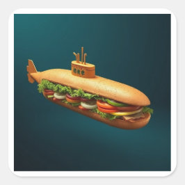 Adesivo Quadrado O "submarino"