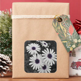 Adesivo Quadrado O Sutil Contraste da Natureza