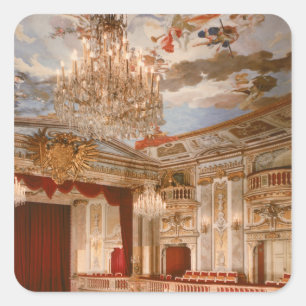 Adesivo Quadrado O teatro