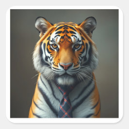 Adesivo Quadrado O "TIEger"