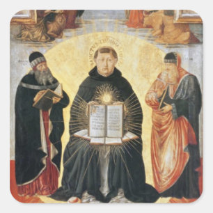 Adesivo Quadrado O triunfo da Rua. Thomas Aquinas