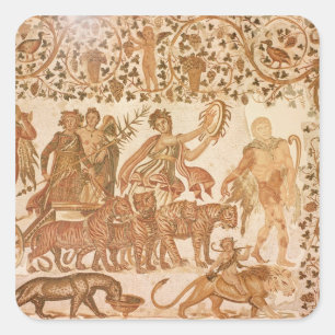 Adesivo Quadrado O triunfo de Dionísio