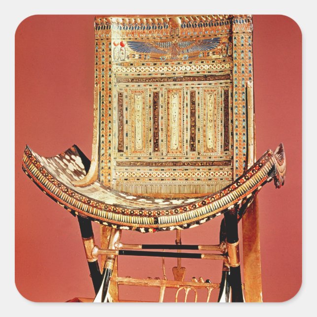 Adesivo Quadrado O trono eclesiástico do faraó (Frente)