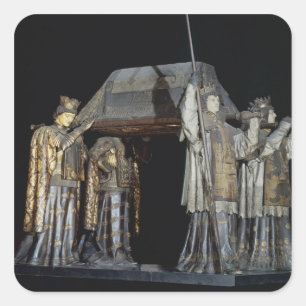 Adesivo Quadrado O túmulo de Cristóvão Colombo