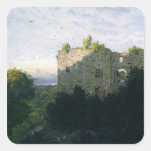 Adesivo Quadrado O último Gleam, 1866