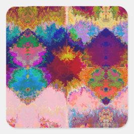 Adesivo Quadrado o universo