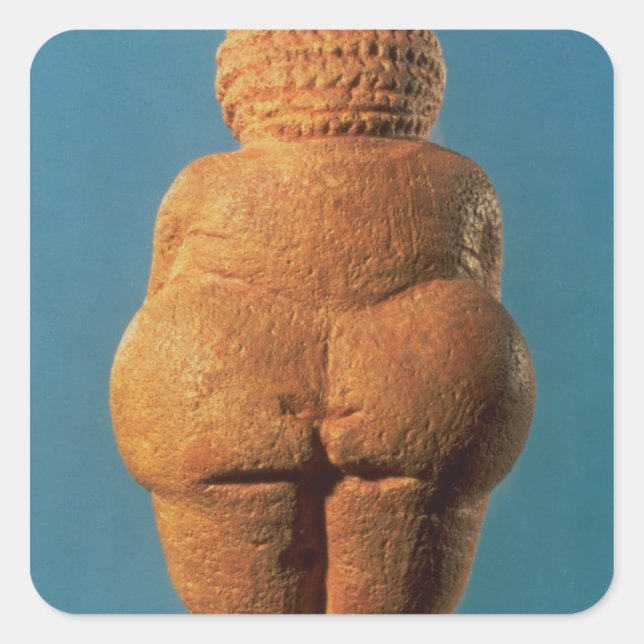 Adesivo Quadrado O Vênus de Willendorf (Frente)