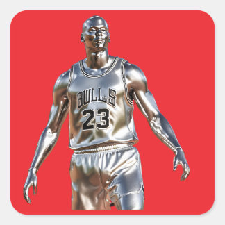 Adesivo Quadrado O verdadeiro GOAT