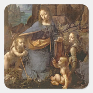 Adesivo Quadrado O Virgin das rochas