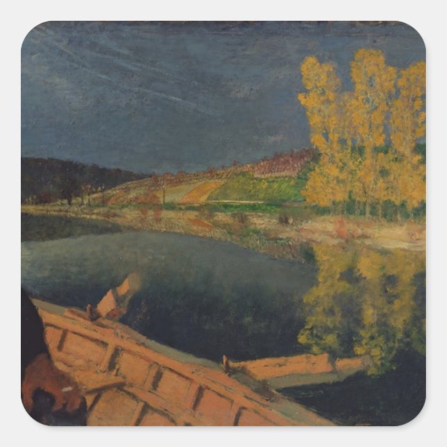 Adesivo Quadrado Oarsman, 1897 (Frente)