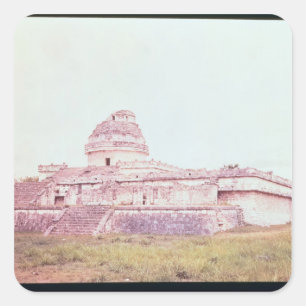 Adesivo Quadrado Obervatório maia, c.1050