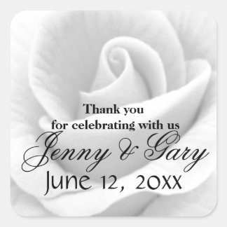 Adesivo Quadrado Obrigado