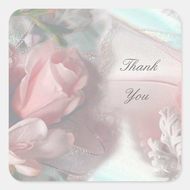 Adesivo Quadrado Obrigado (Frente)