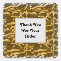 Obrigado pelo seu pedido Dourado Silver Elegant