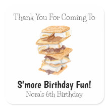 Obrigado Realistic S'mores 6º Aniversário
