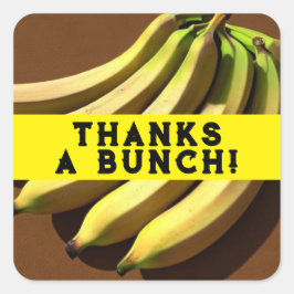 Adesivo Quadrado Obrigado um monte